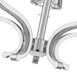 * Indoor Lighting|Cheapest Patriot Lighting® Elegant Home Erida Chrome 5-Light Chandelier
