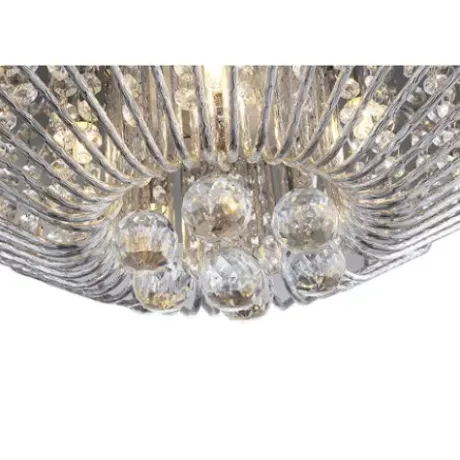 * Indoor Lighting|Cheapest Patriot Lighting® Mio Crystal 5-Light Flush Mount Ceiling Light