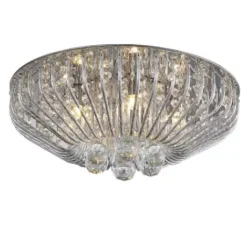 * Indoor Lighting|Cheapest Patriot Lighting® Mio Crystal 5-Light Flush Mount Ceiling Light