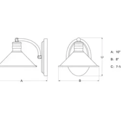 * Indoor Lighting|Coupon Patriot Lighting® Akron Matte White 1 Light Vanity Light