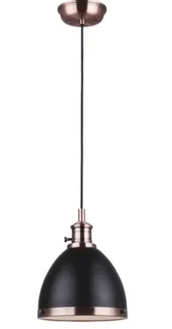 * Indoor Lighting|Coupon Patriot Lighting® Ava Ii Black And Copper 1-Light Mini Pendant