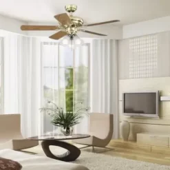 * Ceiling Fans|Coupon Patriot Lighting® Cluster 3-Light Antique Brass Led Ceiling Fan Light
