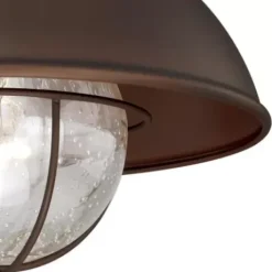 * Outdoor Lighting|Coupon Patriot Lighting® Harwich Burnished Bronze Outdoor Flush Mount Light