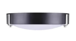 * Indoor Lighting|Coupon Patriot Lighting® Maeve Matte Black/Brushed Nickel Integrated Led Flush Mount Ceiling Light