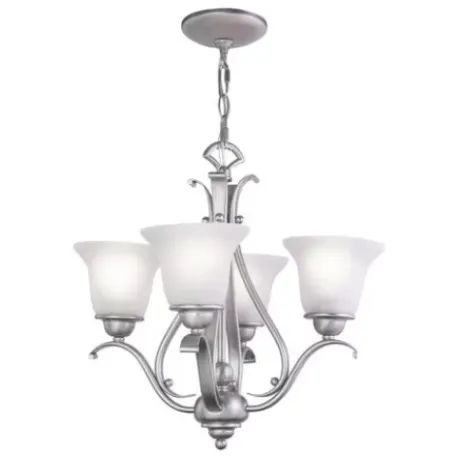 * Indoor Lighting|Coupon Patriot Lighting® Monrovia Brushed Nickel 4 Light Chandelier