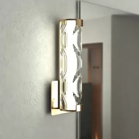 * Indoor Lighting|Coupon Patriot Lighting® Marseille Natural Brass 1 Light Wall Light