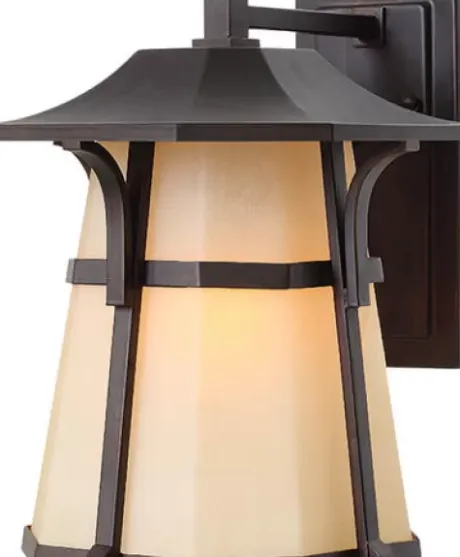 * Outdoor Lighting|Coupon Patriot Lighting® Oak Park Bronze Outdoor Wall Light
