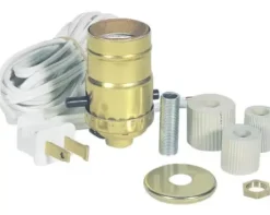 * Lighting Hardware & Accessories|Coupon Patriot Lighting® Polished Brass Make-A-Lamp Kit