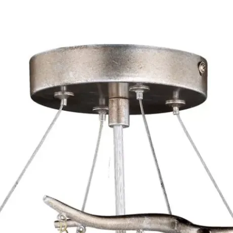 * Indoor Lighting|Coupon Patriot Lighting® Rainier Satin Nickel 4 Light Semi-Flush Mount Ceiling Light