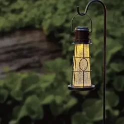 * Outdoor Lighting|Coupon Patriot Lighting® Solar Integrated Led Lighthouse Hanging Landscape Light