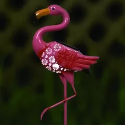 * Outdoor Lighting|Coupon Patriot Lighting® Solar Integrated Led Flamingo Landscape Light