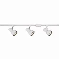 * Indoor Lighting|Coupon Patriot Lighting® Step 3-Light White Track Lighting Set