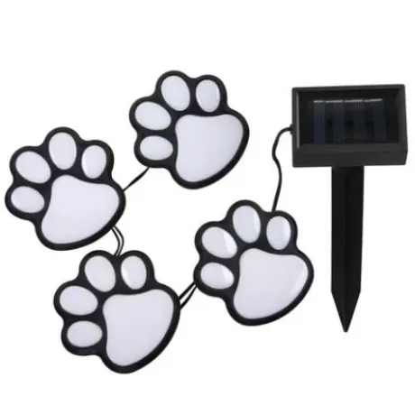 * Outdoor Lighting|Coupon Patriot Lighting® Solar Integrated Led Paw Print Landscape Light