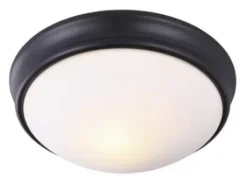 * Indoor Lighting|Coupon Patriot Lighting® Tuiren Black Flush Mount Ceiling Light 2-Pack