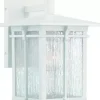 * Outdoor Lighting|Coupon Patriot Lighting® Wren White Outdoor Wall Light