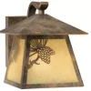 * Outdoor Lighting|Coupon Patriot Lighting® Whitebark Olde World Patina Outdoor Wall Light