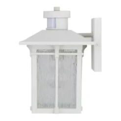 * Outdoor Lighting|Coupon Patriot Lighting® Wren White Outdoor Motion Sensing Wall Light