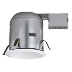 * Indoor Lighting|Deals Patriot Lighting® 6″ Remodel Recessed Light Housing With Baffle Trim – 4 Pack