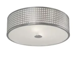 * Indoor Lighting|Deals Patriot Lighting® Annie Chrome 2-Light Flush Mount Ceiling Light