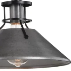 * Indoor Lighting|Deals Patriot Lighting® Ashtyn Matte Black & Charcoal Patina 3-Light Island Light