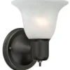 * Indoor Lighting|Deals Patriot Lighting® Burley 1-Light Oil Rubbed Bronze Indoor Wall Light