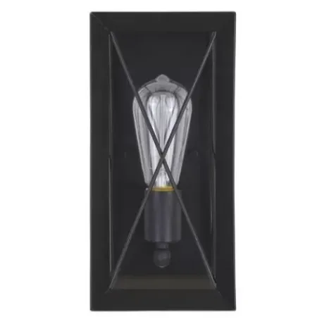 * Indoor Lighting|Deals Patriot Lighting® Carah Matte Black 1-Light Vanity Light