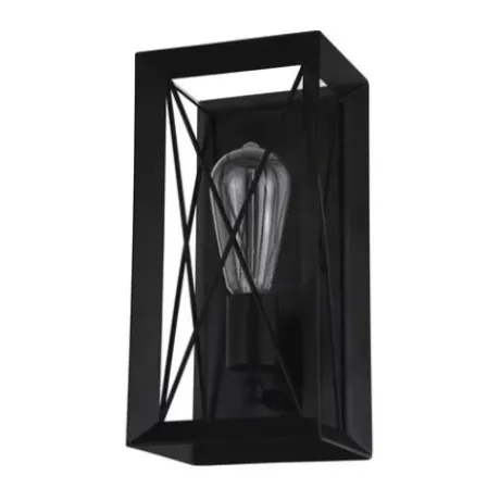 * Indoor Lighting|Deals Patriot Lighting® Carah Matte Black 1-Light Vanity Light
