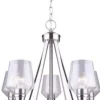 * Indoor Lighting|Deals Patriot Lighting® Caylon 5-Light Brushed Nickel Chandelier