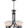 * Indoor Lighting|Deals Patriot Lighting® Dee Rubbed Antique Bronze 5-Light Chandelier