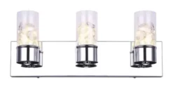 * Indoor Lighting|Deals Patriot Lighting® Elegant Home Lilika Chrome 3-Light Integrated Led Vanity Light