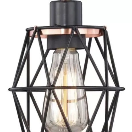 * Indoor Lighting|Deals Patriot Lighting® Liam Black 1-Light Track Lighting Pendant
