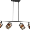 * Indoor Lighting|Deals Patriot Lighting® Lorenzo Bronze 4 Light Island Light
