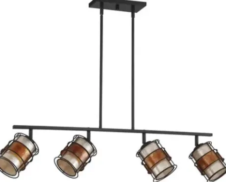 * Indoor Lighting|Deals Patriot Lighting® Lorenzo Bronze 4 Light Island Light