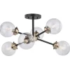 * Indoor Lighting|Deals Patriot Lighting® Orbit Oil Rubbed Bronze Semi-Flush Mount Ceiling Light
