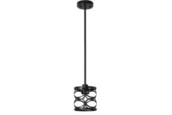 * Indoor Lighting|Deals Patriot Lighting® Phinny Matte Black 1-Light Mini Pendant