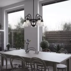 * Indoor Lighting|Deals Patriot Lighting® Renley Black 5-Light Chandelier