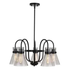 * Indoor Lighting|Deals Patriot Lighting® Renley Black 5-Light Chandelier