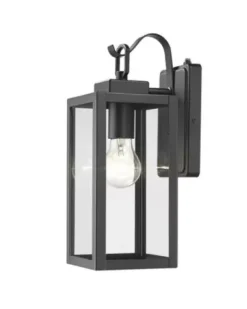 * Outdoor Lighting|Deals Patriot Lighting® Reanne Matte Black Dust To Dawn Outdoor Wall Light
