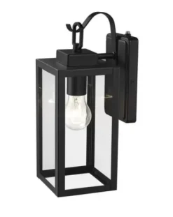 * Outdoor Lighting|Deals Patriot Lighting® Reanne Matte Black Dust To Dawn Outdoor Wall Light