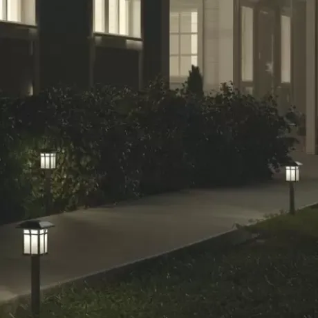 * Outdoor Lighting|Deals Patriot Lighting® Solar Integrated Led Wren Path Landscape Light 4-Pack