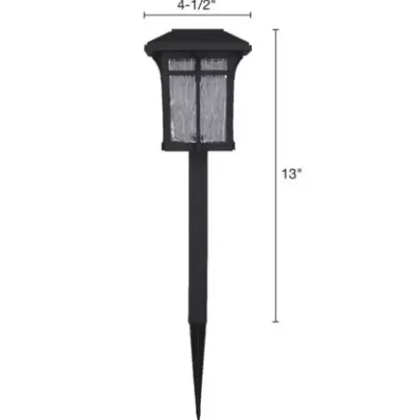 * Outdoor Lighting|Deals Patriot Lighting® Solar Integrated Led Wren Path Landscape Light 4-Pack