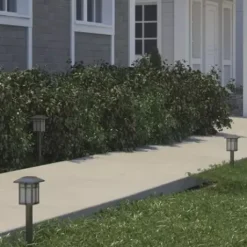 * Outdoor Lighting|Deals Patriot Lighting® Solar Integrated Led Wren Path Landscape Light 4-Pack