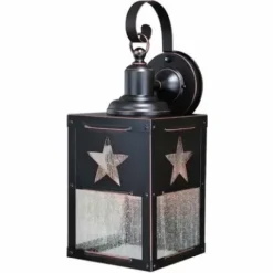 * Outdoor Lighting|Deals Patriot Lighting® Star Burnished Bronze Outdoor Wall Light