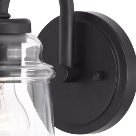 * Indoor Lighting|Deals Patriot Lighting® Toledo Matte Black 1 Light Vanity Light