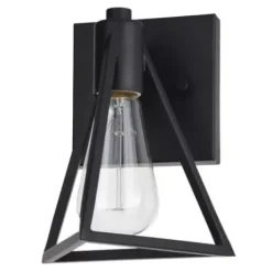 * Indoor Lighting|Deals Patriot Lighting® Tribeck Matte Black 1-Light Vanity Light