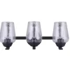 * Indoor Lighting|Discount Patriot Lighting® Kari Matte Black 3-Light Vanity Light