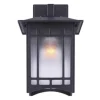 * Outdoor Lighting|Discount Patriot Lighting® Missie Black Outdoor Wall Light