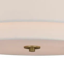 * Indoor Lighting|Discount Patriot Lighting® Burnaby Matte Brass 4 Light Semi-Flush Mount Ceiling Light
