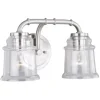 * Indoor Lighting|Discount Patriot Lighting® Toledo Satin Nickel 2 Light Vanity Light