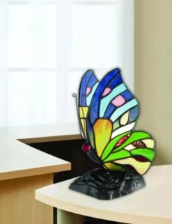 * Indoor Lighting|Discount Patriot Lighting® Tiffany Style Butterfly Accent Lamp